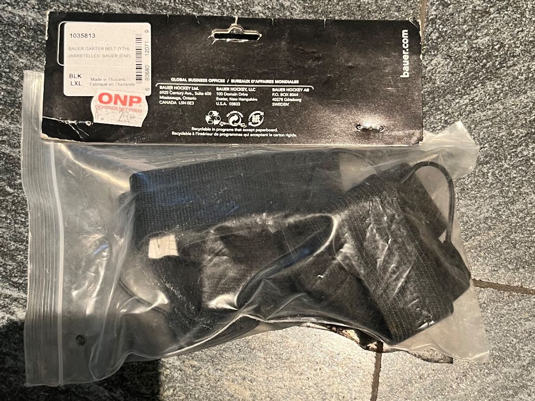 Schutz & Schoner: Stulpenhalter Eishockey – Neu und originalverpackt aus Affoltern am Albis von corkel 3