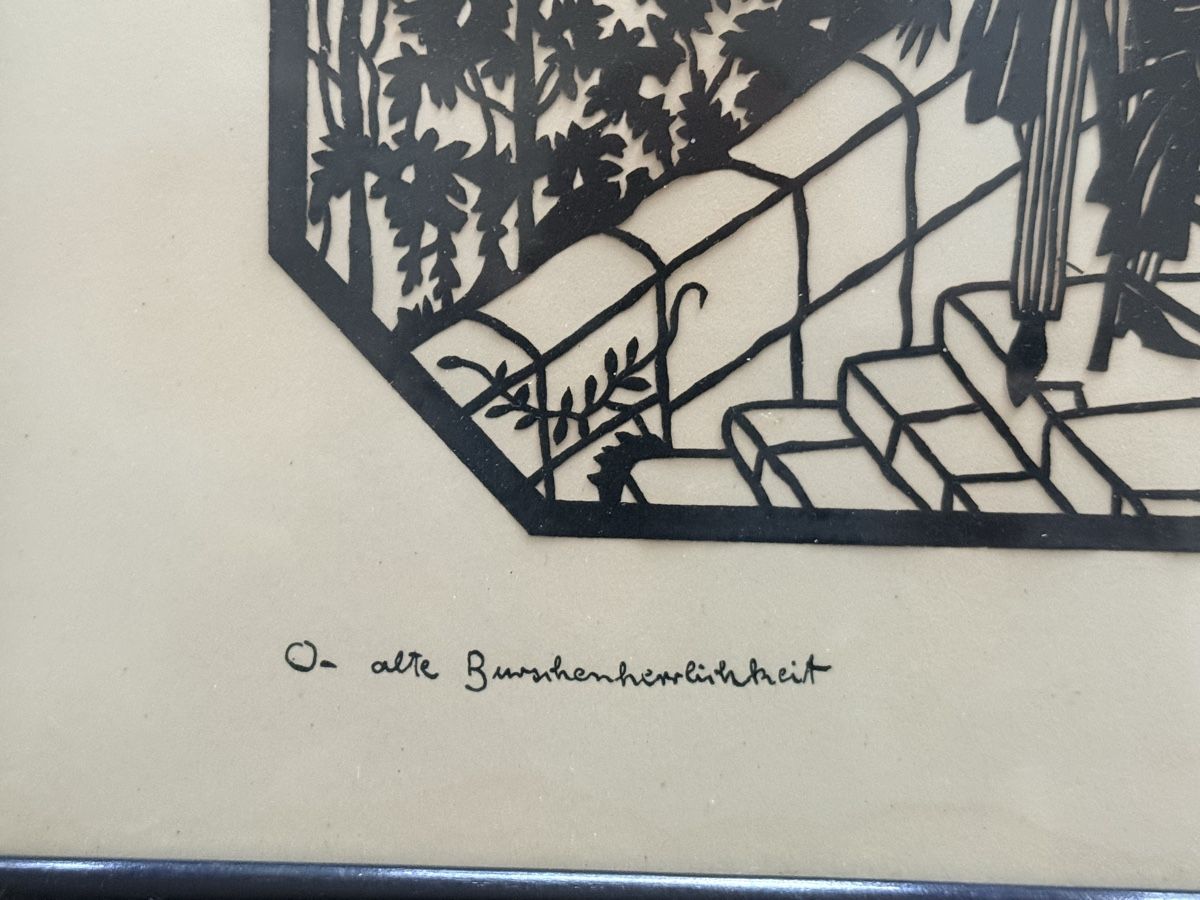 Dipinti: Scherenschnitt - Lotte Gützlaff Berlin um 1920  – Usato da Solothurn venduto da NUVICO 4