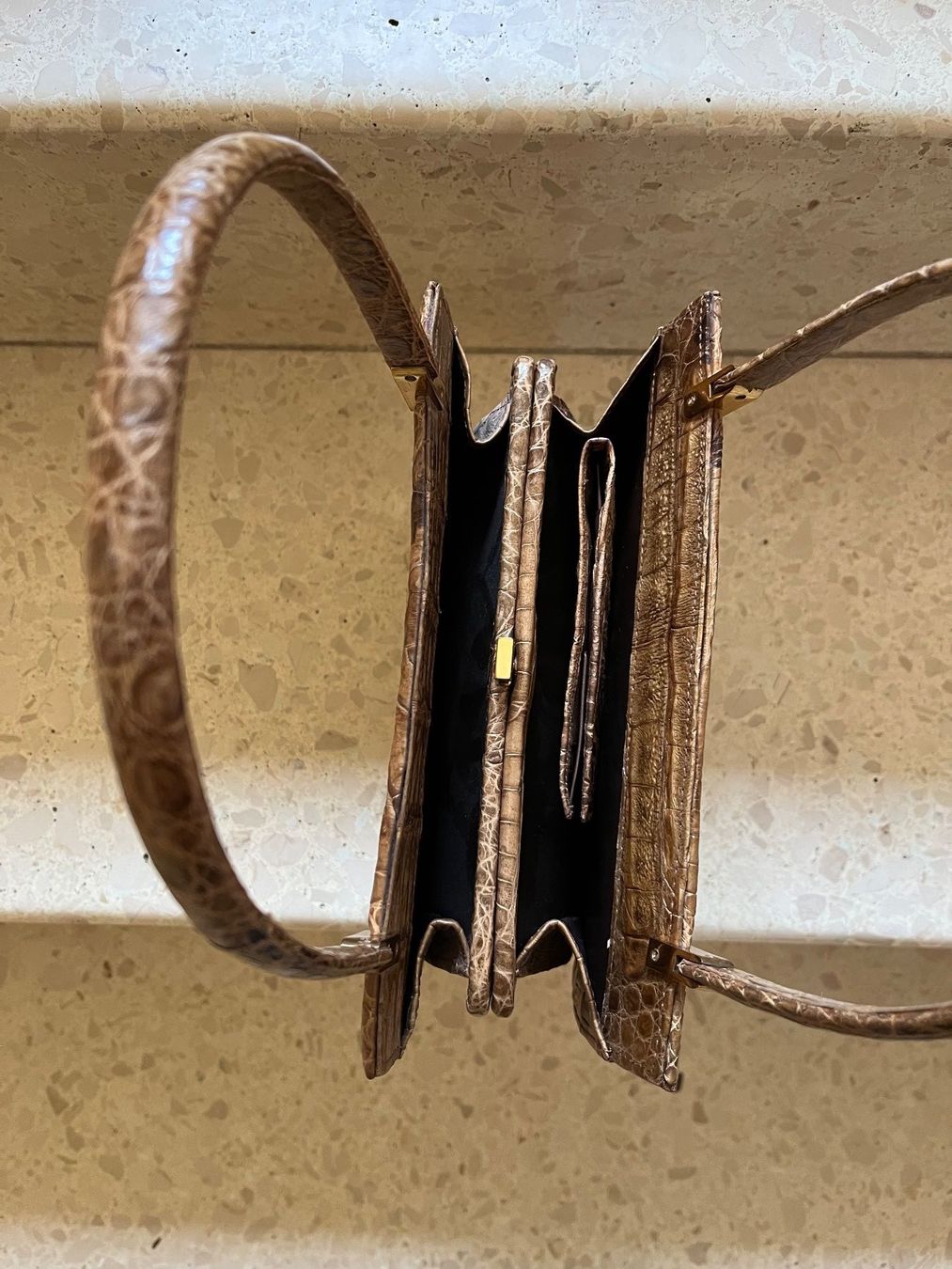 Borse da donna: Echte Vintage Krokotasche! – Nuovo (secondo la descrizione) da Bettlach venduto da Brissoni 8