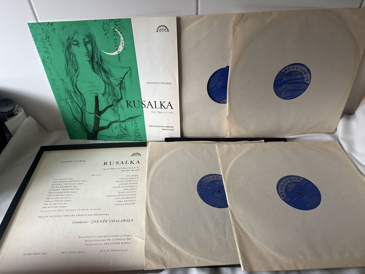 Schallplatten: Dvorak: Rusalka, LP Schallplatte, Supraphon, Stereo – Gebraucht aus Zürich von Chaeffeler 1