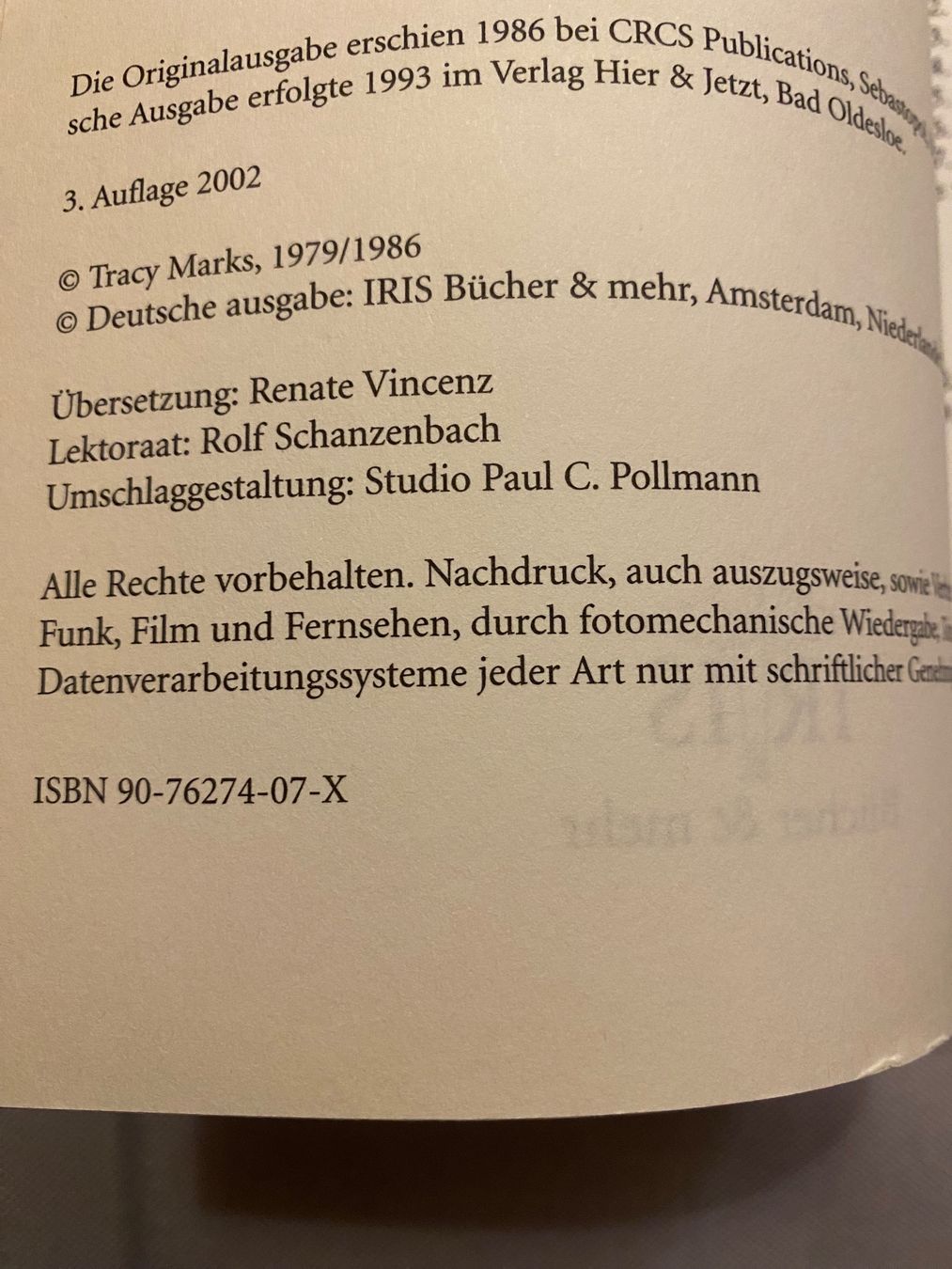 Libri: Die Kunst der Horoskop - Synthese Marks Iris Verlag Buch – Usato da Basel venduto da him_5r5n 6