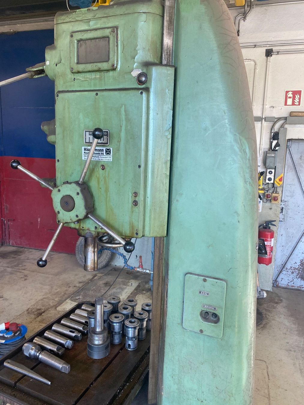 Trapani: Bohrwerk Getriebebohrmaschine MK5 – Usato da Buchs AG venduto da Valli-AG-Strassenbau 4
