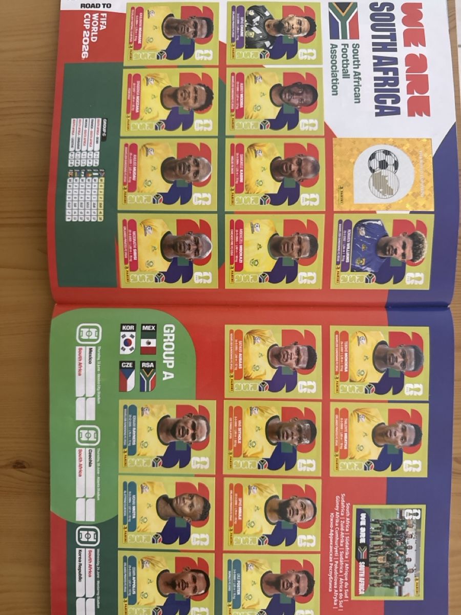 Panini Album: PANINI FIFA WORLD CUP 2026 complete – Nuovo (secondo la descrizione) da Crans-Montana venduto da Sta7ros 1