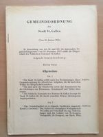 Gemeindeordnung der Stadt St. Gallen (1951)