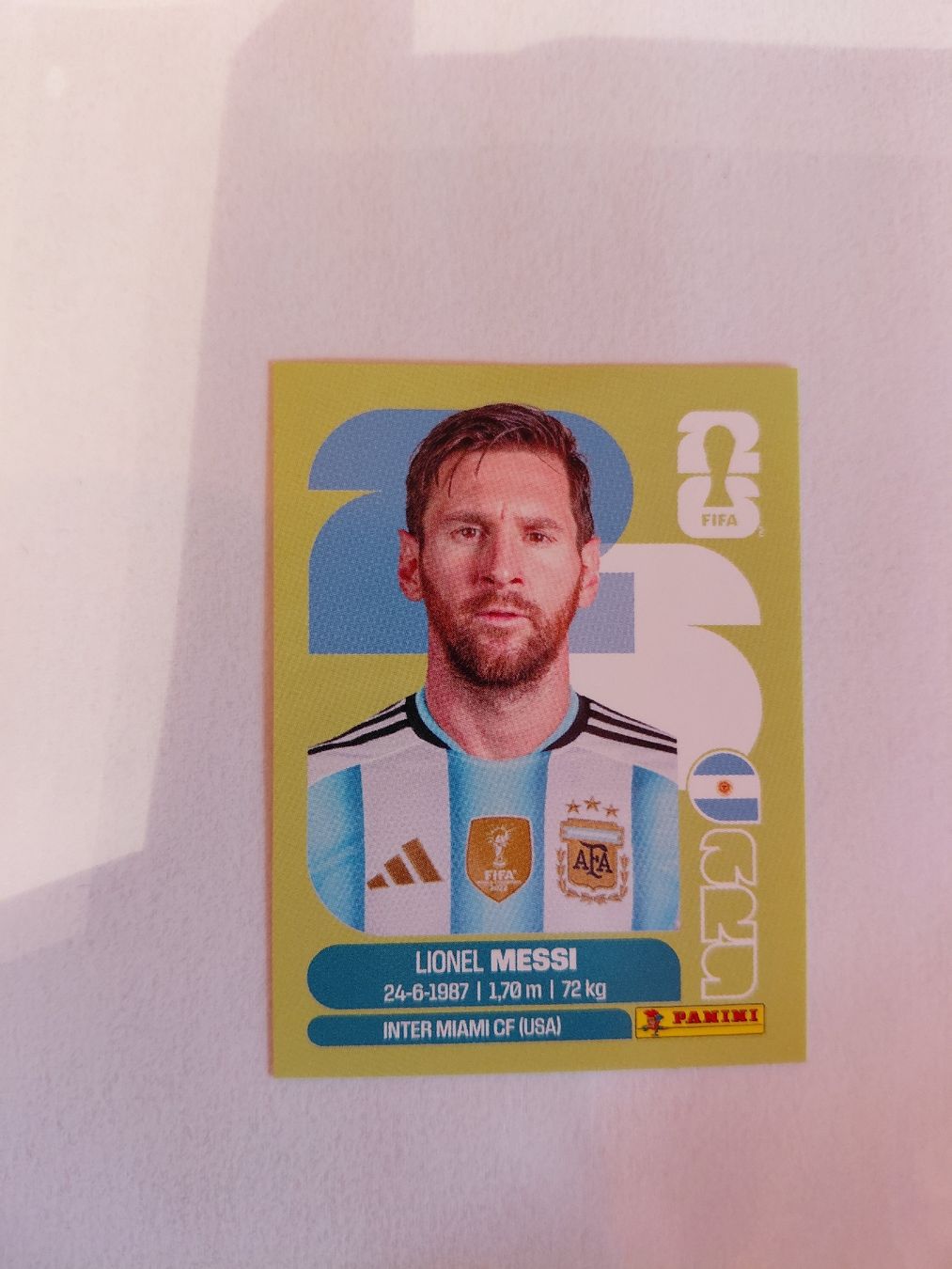 Panini Carte collezionabili: Panini 2026 Messi ARG 17 – Nuovo (secondo la descrizione) da Ovronnaz venduto da Ma-94-hey