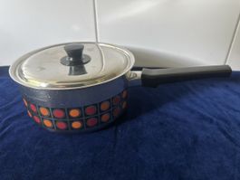 Sigg Therm 18/10 Topf mit Deckel 20 cm Metall Vintage