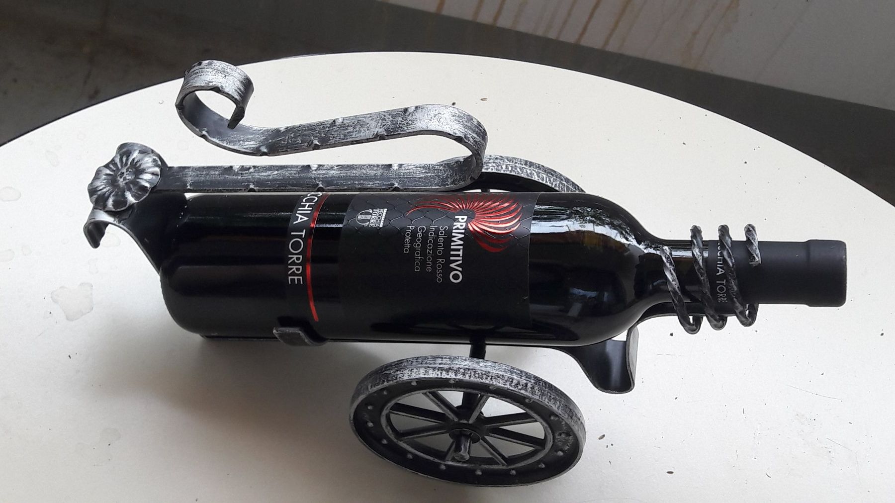 Portabottiglie: Weinflaschen Halter als Kanone – Usato da Eschenbach LU venduto da neg_zw6v