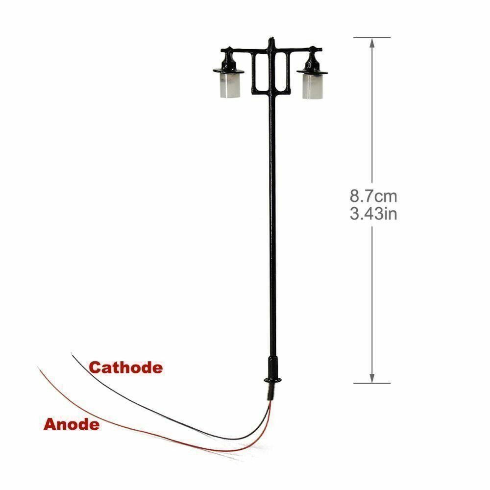 Modellini di ferrovie: LED-Laterne "Badener Strasse" 87mm – Nuovo (secondo la descrizione) da Luzern venduto da Salefactory 1