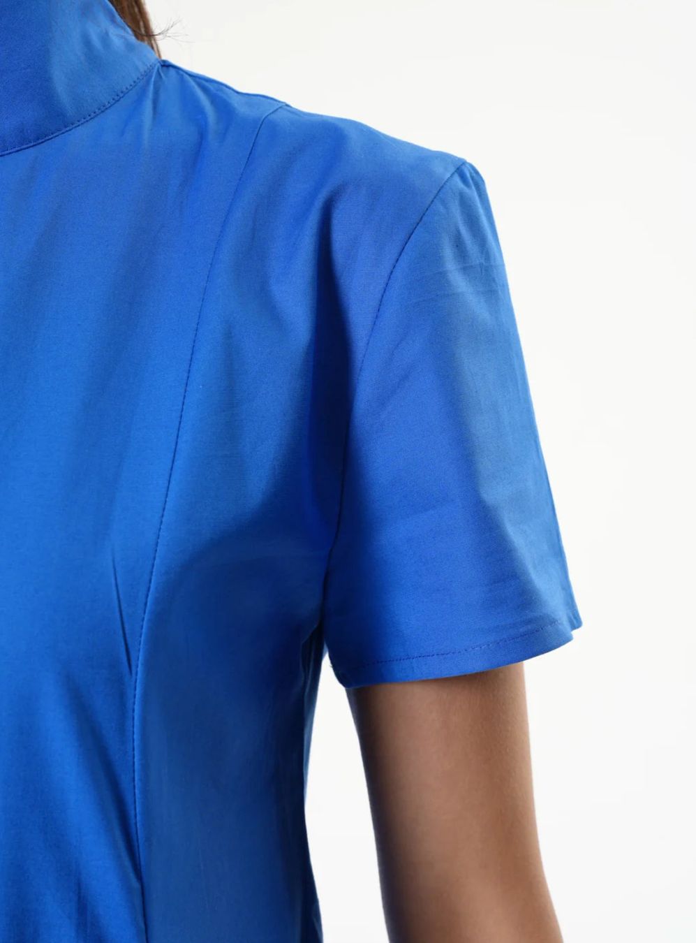 Vestiti: Königsblaues Designerkleid - Kurzarm – Nuovo e nell'imballaggio originale da Zürich venduto da Naebeli 6