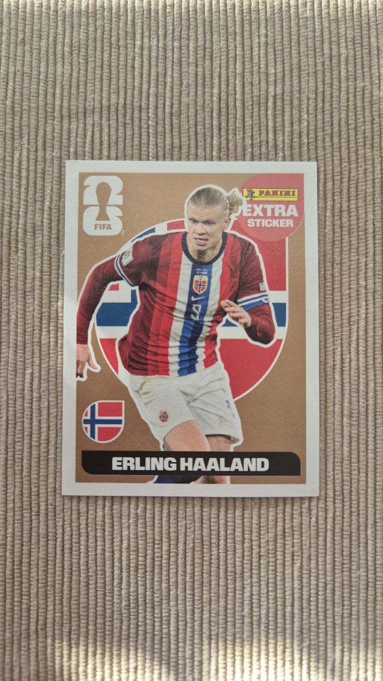 Panini Cartes à collectionner: Panini extra Sticker Erling Haaland – Neuf (Voir description) à Allschwil par Wizard2