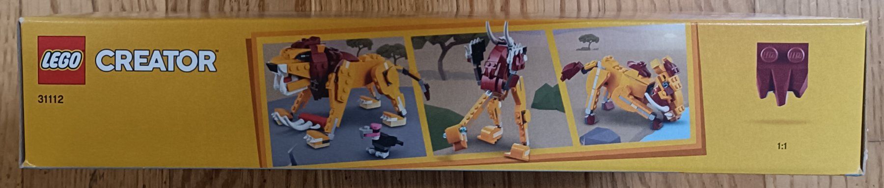 Lego Kit di costruzioni: Lego 31112 Wilder Löwe – Nuovo e nell'imballaggio originale da Werthenstein venduto da Luzernerdeal 2