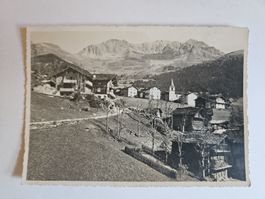 Carte postale ancienne Village de Verbier Val de Bagnes