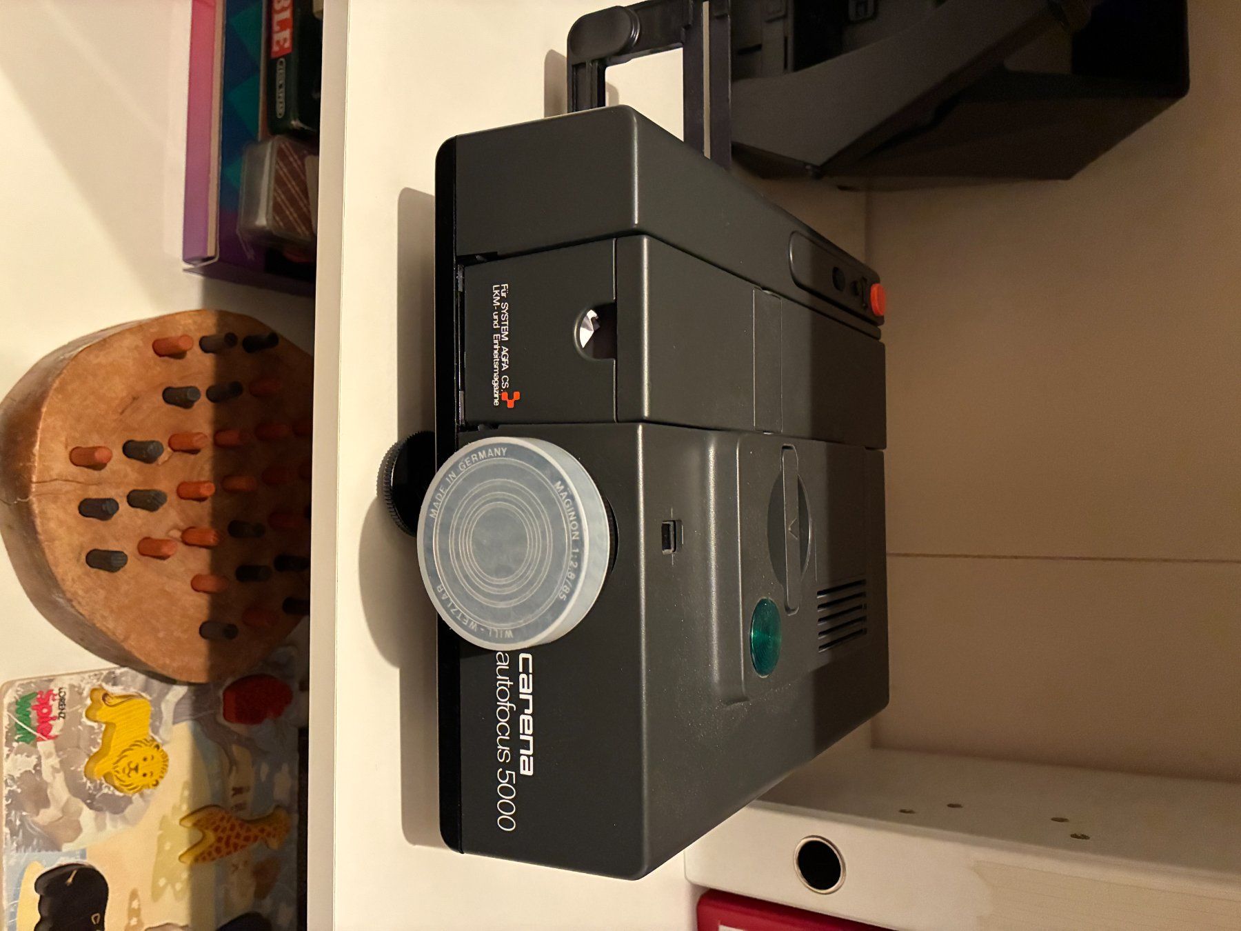 Projecteur De Diapositives Jouet Pour Enfants - Lampe Torche Avec 80 Modèles éducatifs - Jeu D'apprentissage Et Découverte (3 Ans Et Plus)