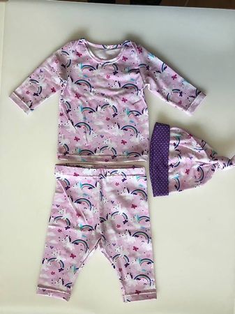 Baby Kombination, Hose, Tshirt, Mütze Neu!