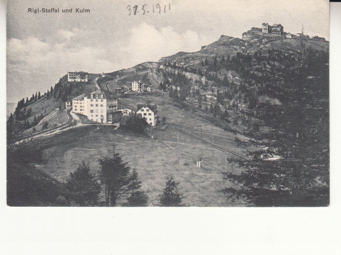 Cartoline postali: Rigi Staffel Kulm 1911 – Usato da Bürglen TG venduto da StampGraf
