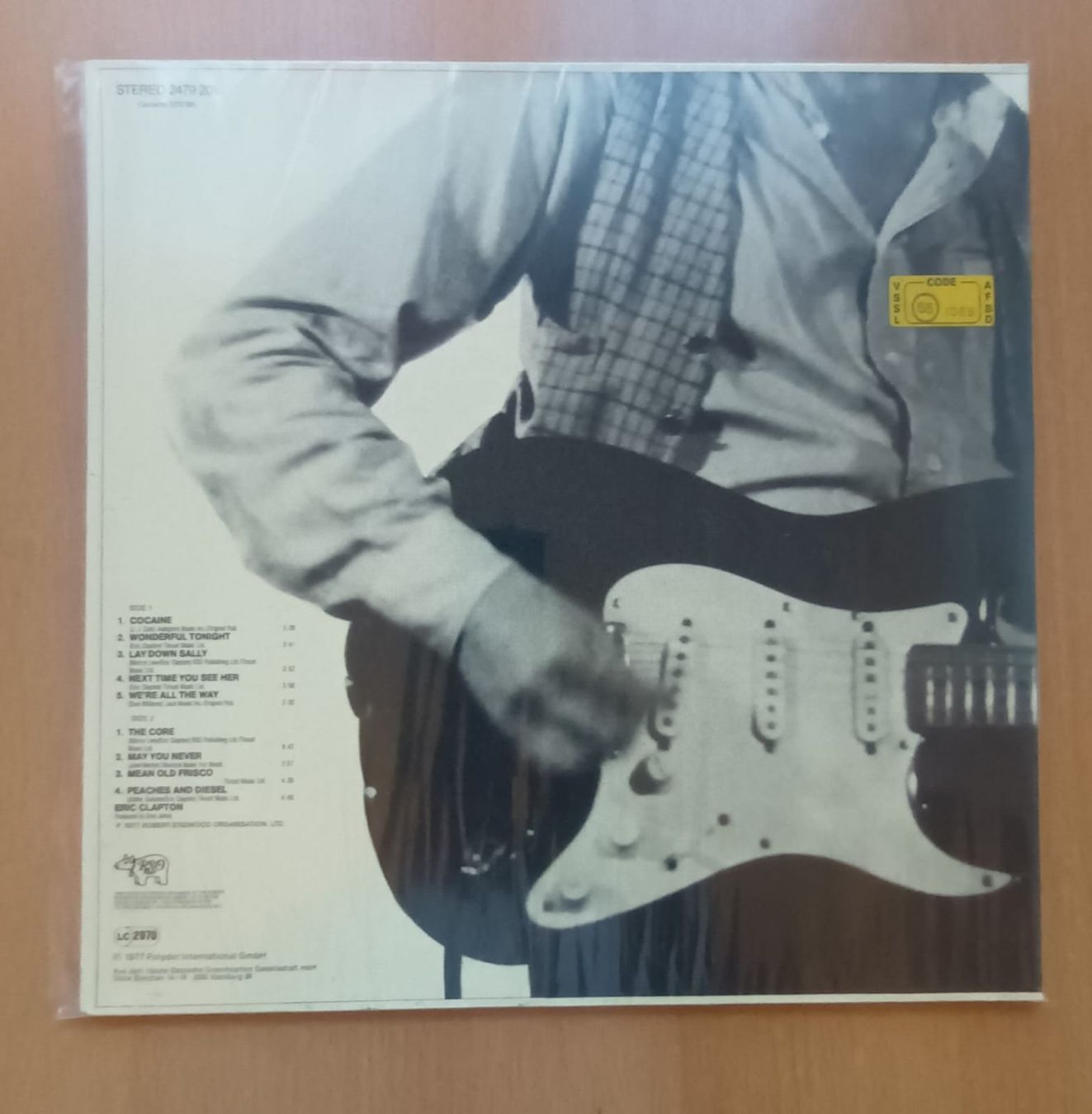 Dischi in vinile: Eric Clapton Slowhand LP 1977 Germany NM Gatefold RSO – Usato da zurich venduto da ARTMYART