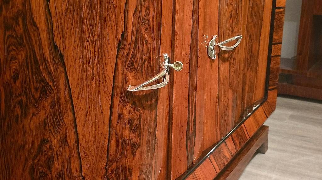Credenze: Enfilade art deco palissandre de Rio – Usato da Mollens VD venduto da espritartdeco 1