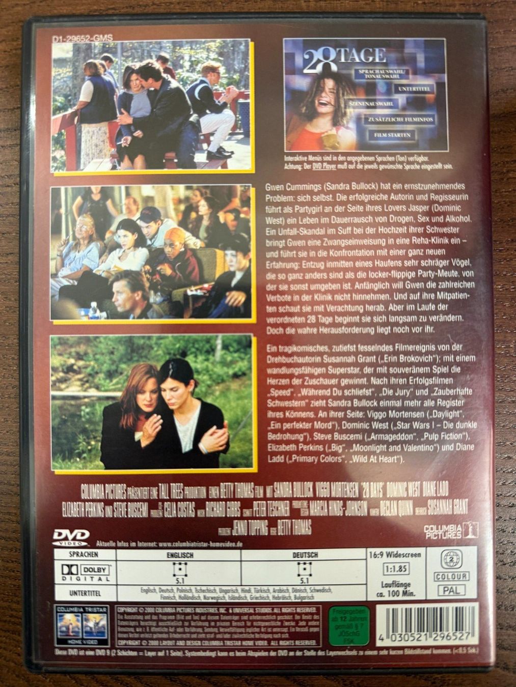 Tutti i DVDs: 28 Tage – Usato da Zürich venduto da FilmFreunde 1