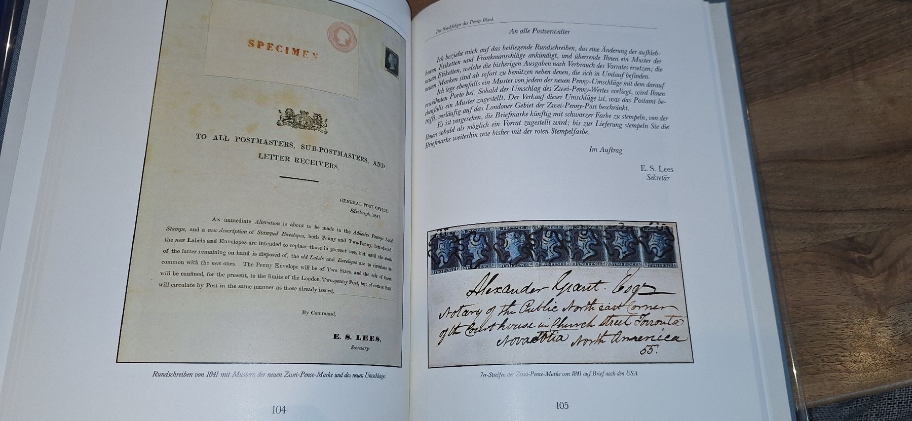 Bücher: Die Entstehung drr Briefmarke – Gebraucht aus Balgach von SIMEON27 3