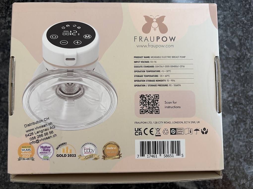 Accessori per l’allattamento: Milchpumpe FRAUPOW – Usato da Wettingen venduto da dionysos03 1