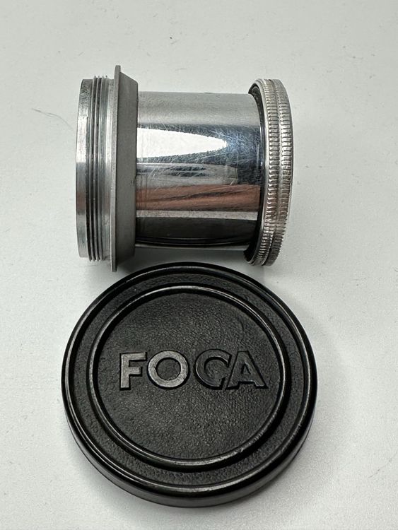 FOCA UNIVERSEL + Oplar 5cm F 2.8 50mm lens OPL vintage
