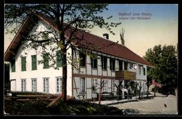 AK Mühledorf, Gasthof zum Kreuz, Inh. Lätt
