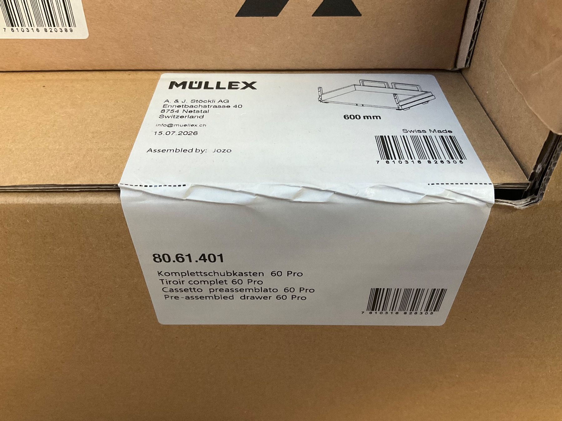 Müllex Cestini per rifiuti: 078 Müllex Abfallsystem X60 L5 Premium Pro – Nuovo (secondo la descrizione) da Derendingen venduto da Meisterstuecke 6