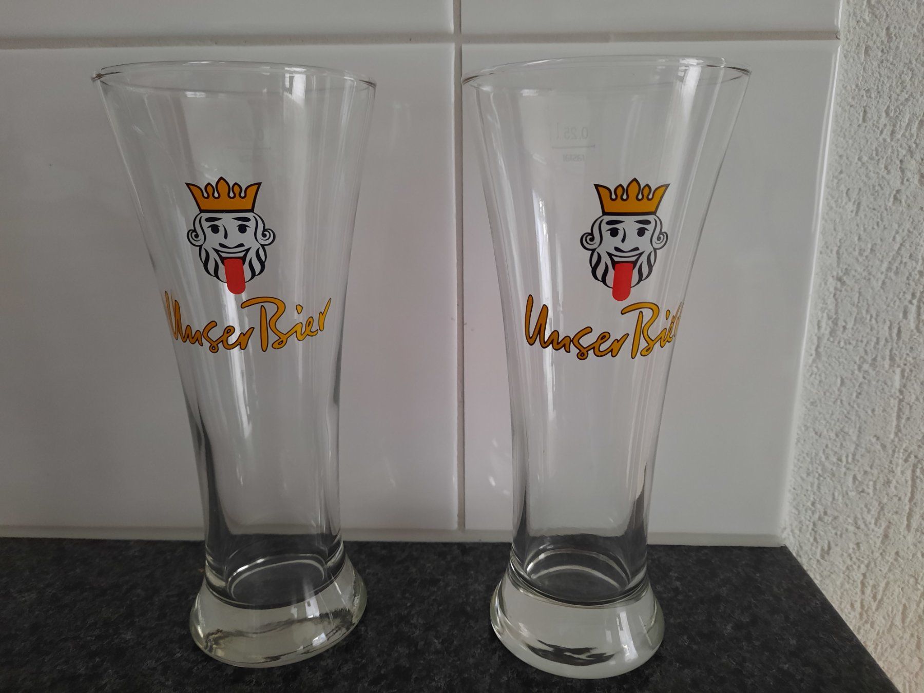 Bicchieri: Biergläser "Unser Bier", 2 Stück – Usato da Möhlin venduto da alexandra43