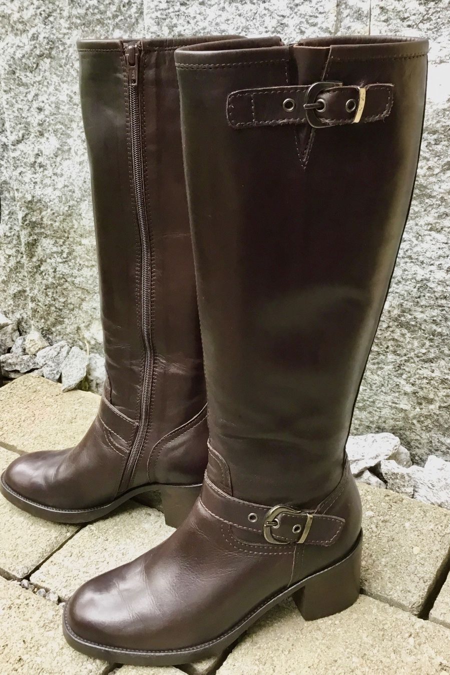 Navyboot Scarpe da donna: NAVYBOOT - klassischer, stilvoller Hochschaftstiefel, Gr. 36 – Nuovo (secondo la descrizione) da Regensdorf venduto da lotti8105