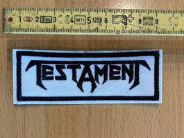 Testament Patch Sticker Aufnäher Metal Rock Band