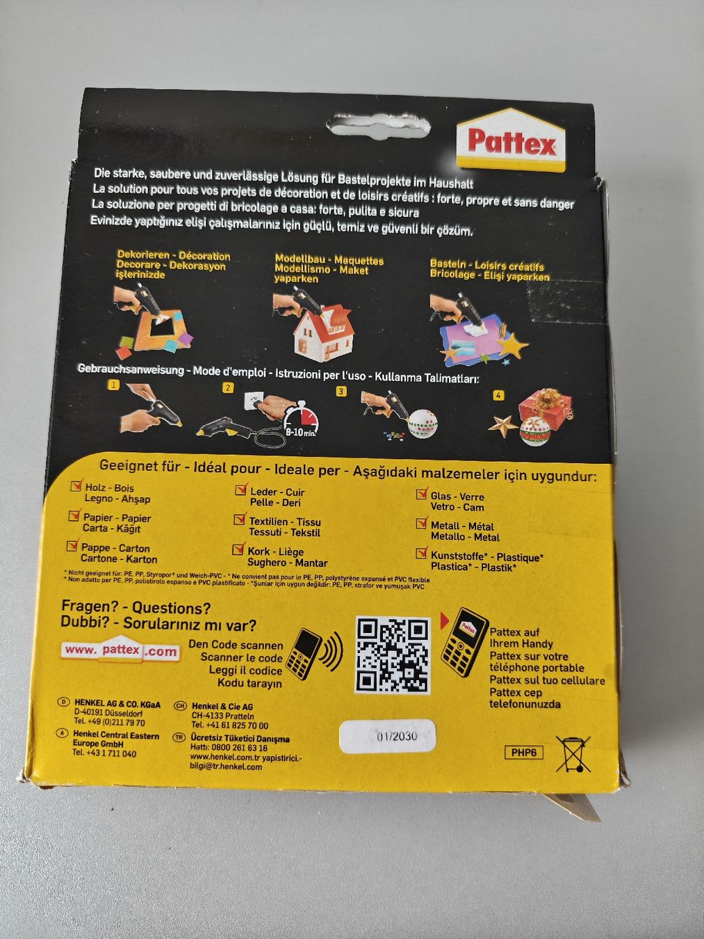 Tutti gli attrezzi: Pattex Heissklebepistole NEU – Nuovo e nell'imballaggio originale da Kreuzlingen venduto da ama_yp9z 1
