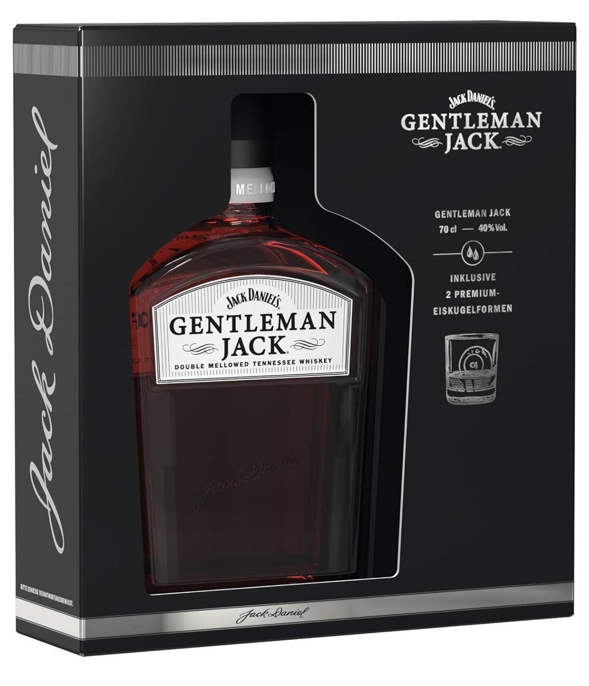 Jack Daniels Spirituosen: Jack Daniel's Tennessee Whiskey Gentleman Jack Double Mellow – Neu und originalverpackt aus Bülach von StoreInShop.com