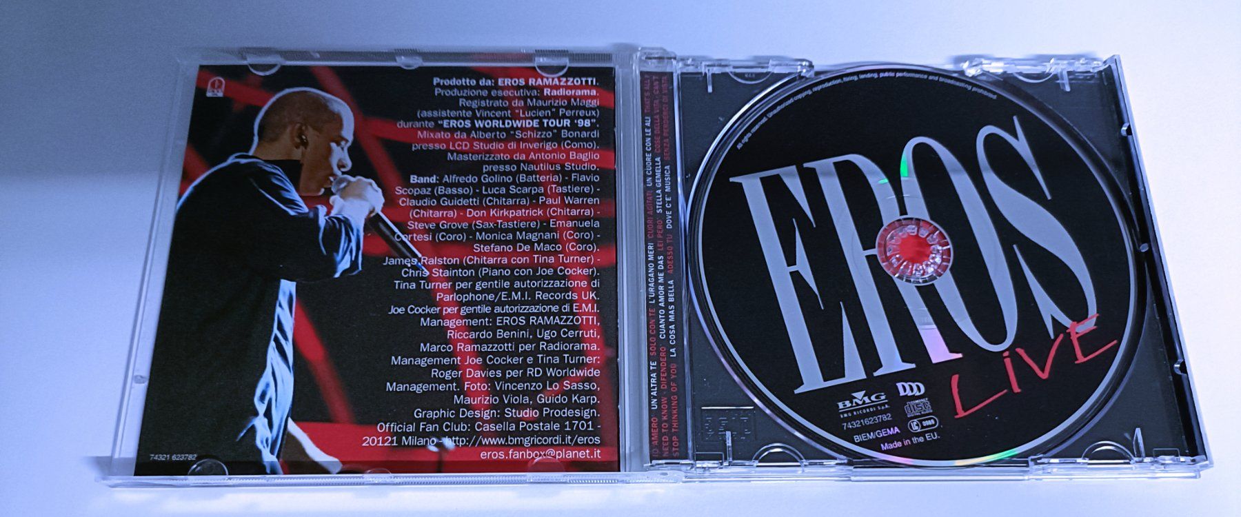 CDs: Eros Ramazzotti Live | CD [R4] – Gebraucht aus Köniz von Listeningthings 1