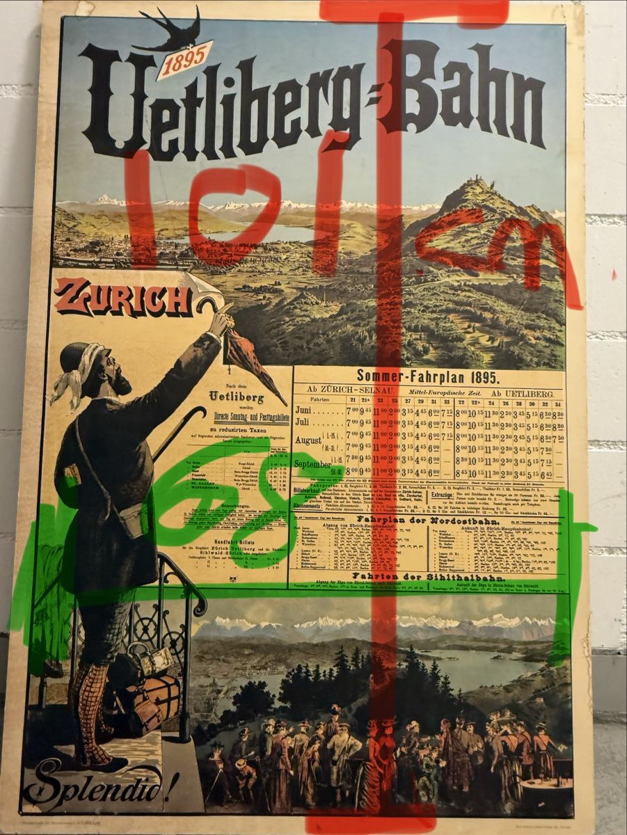 Foto & Immagini: Historisches Plakat 1895 – Usato da Chur venduto da pet_q7kd 1