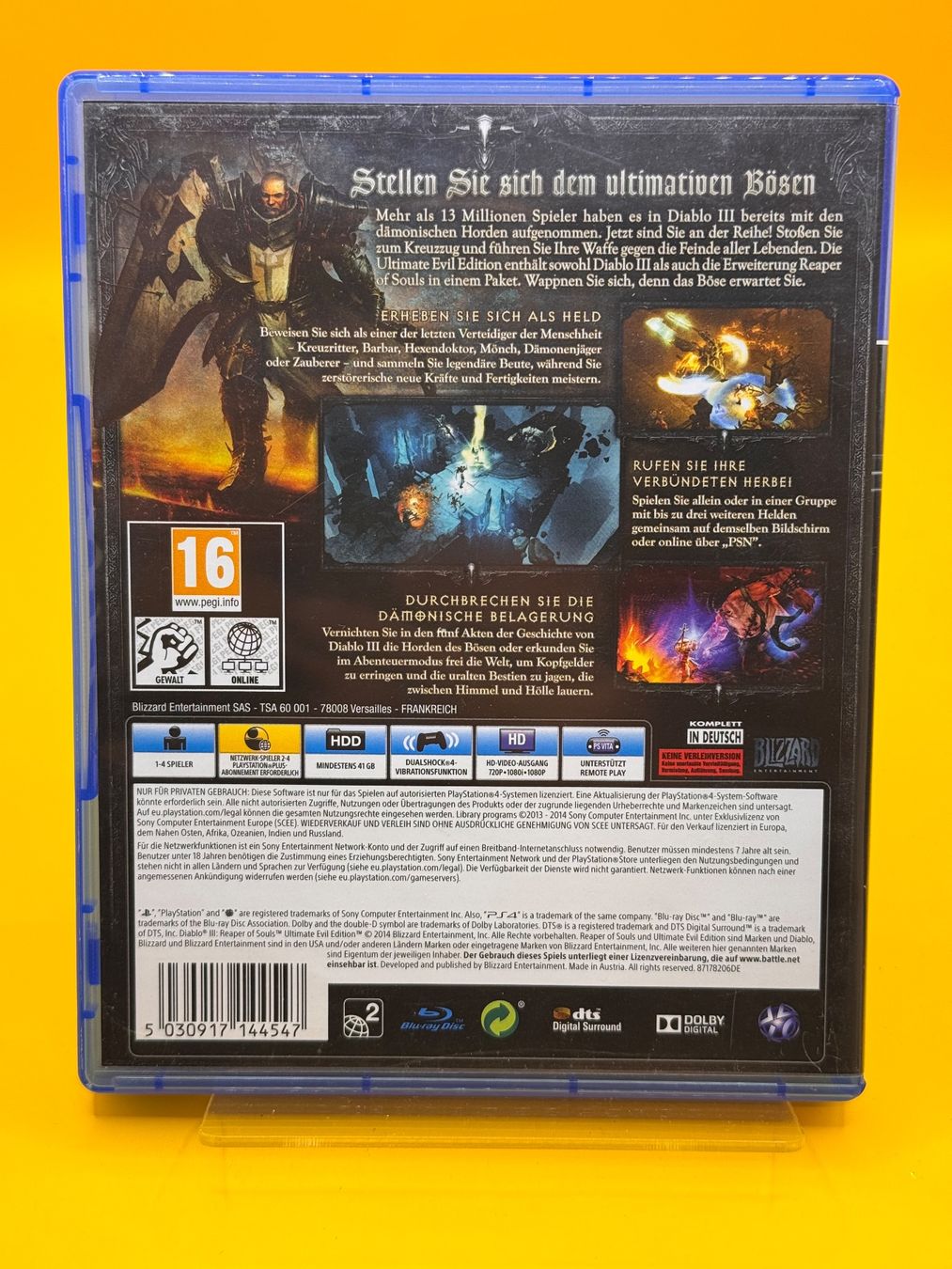 Giochi: Diablo III: Ultimate Evil Edition - PS4 – Usato da Oberwil b. Zug venduto da silver2024 1