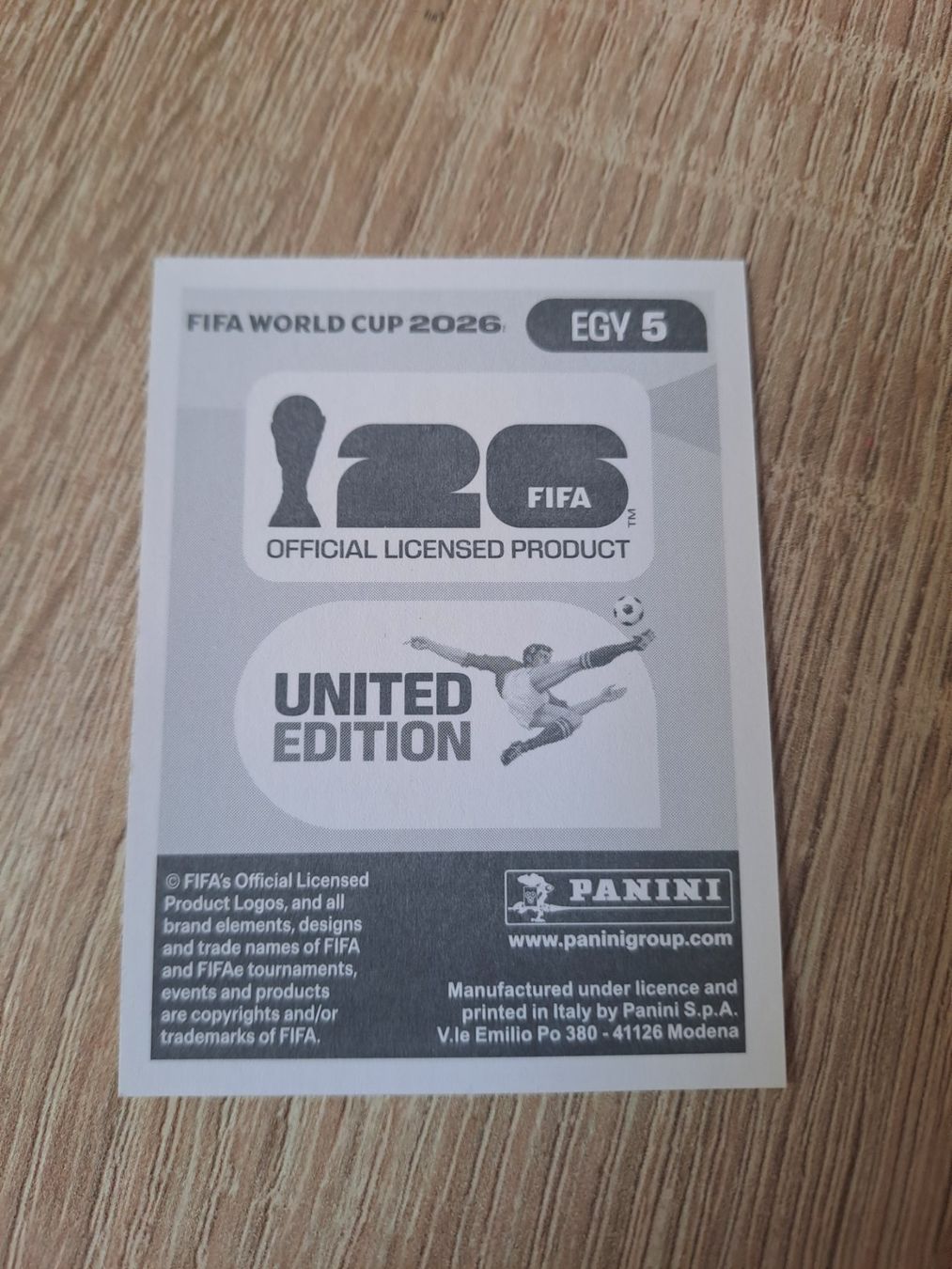Fifa Sammelbilder & Trading cards: EGY 5 – Neu (gemäss Beschreibung) aus Pratteln von olliw 1