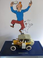 TINTIN Tim und Strubi " TINTIN AU CONGO " 1:43 in Plexi Box
