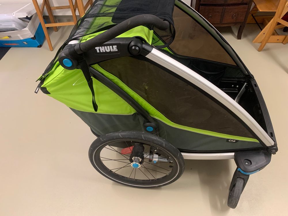 Thule Chariot Cab 2 Green Gebraucht Kaufen auf Ricardo