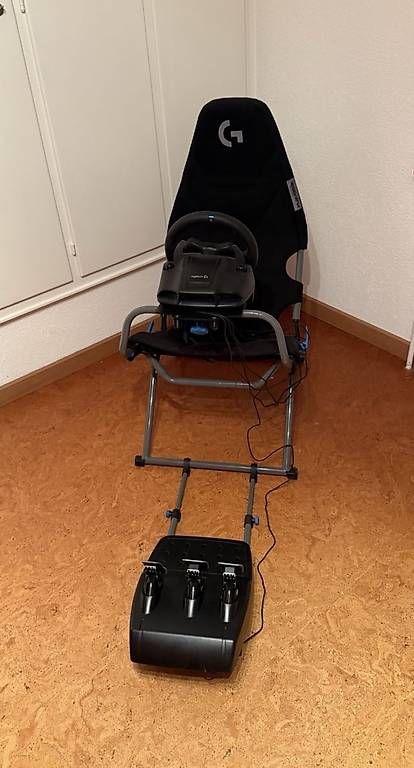 Logitech Sedie: Logitech Sim-Racing Set - Playseat Challenge X + G29 – Usato da Frauenfeld venduto da eggenberger_ 4