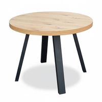 Big Design Konferenztisch Holz 100x100/200 cm Ausziehbar