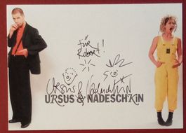 Ursus & Nadeschkin Autogramm signiert Foto 10x15cm