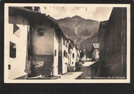 #Pontresina GR , alte Dorfstrasse , gel. 1924