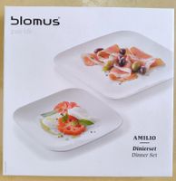 Blomus Amilio Dinierset 1x grosser und 1x kleiner Teller