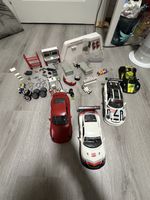 Porsche Playmobil Rennauto Set mit Figuren und Zubehoer