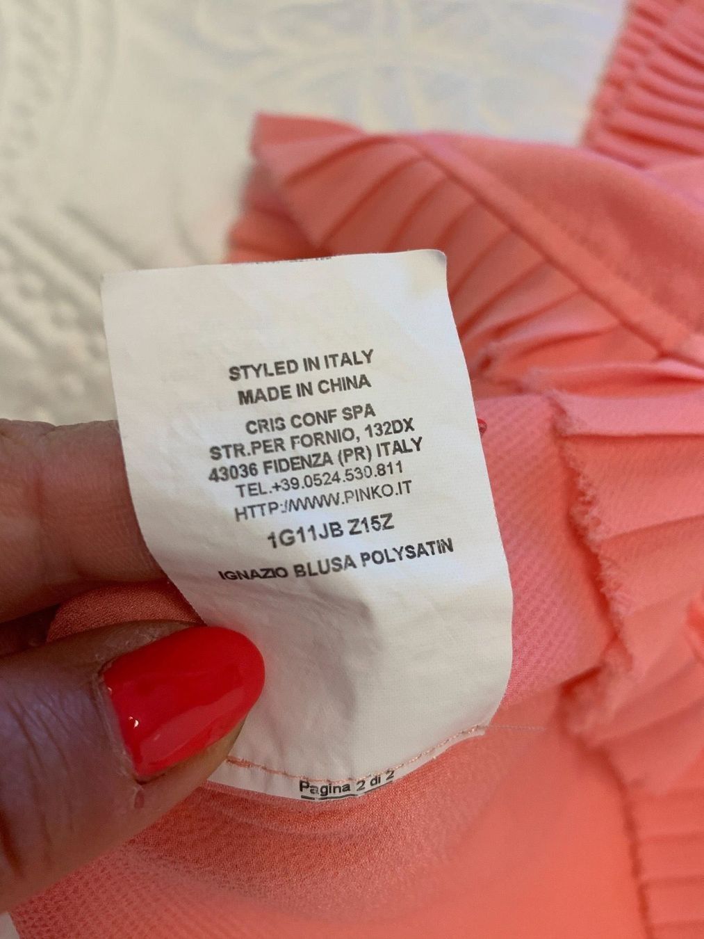 Pinko Top: PINKO Top – Usato da Steinhausen venduto da Mimirose114 7