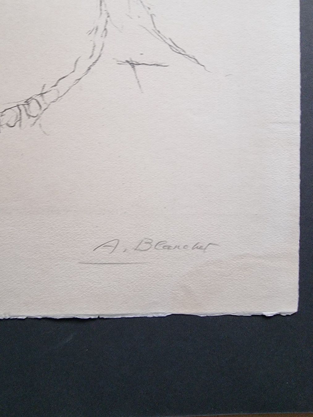 Grafica & Litografie: BLANCHET ALEXANDRE LITHOGRAPHIE SIGNIERT NUMMERIERT – Usato da Gersau venduto da kunst-online 3