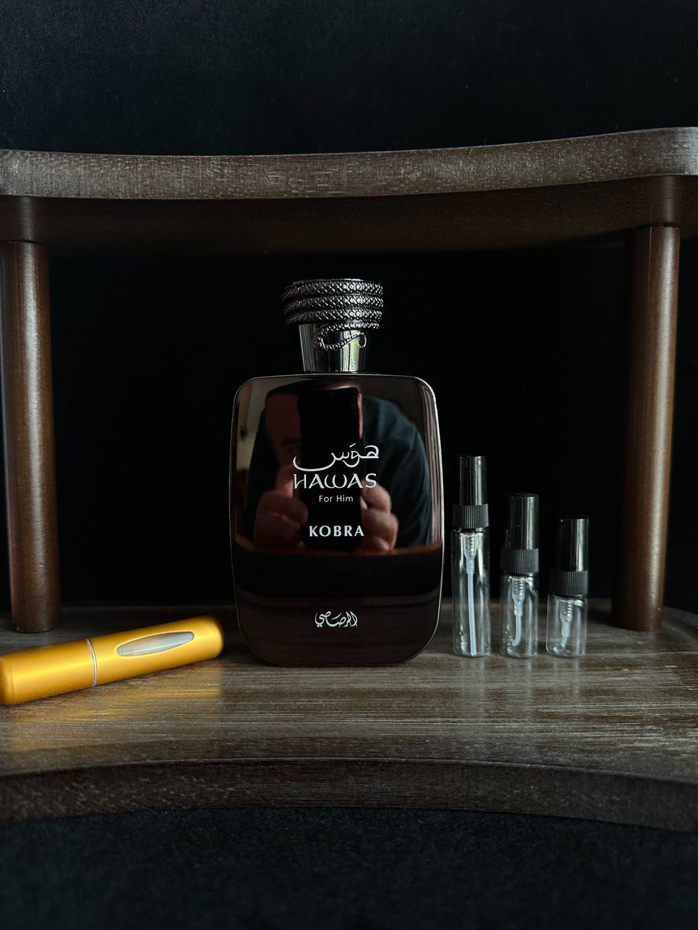 Parfums & Eau de Toilette: Rasasi Hawas Kobra Abfüllung 3ml – D'occasion à Niederurnen par bear-scent