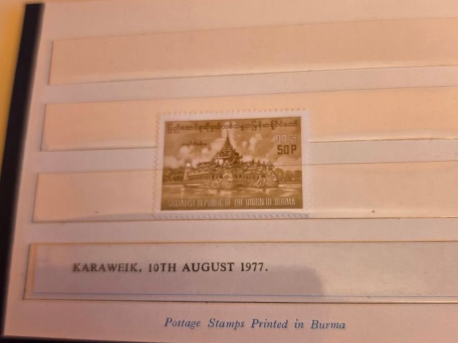Alle Briefmarken: BURMA KL. MAPPE ** DIV.JG. – Neu (gemäss Beschreibung) aus Dintikon von bonita099 1