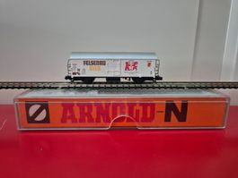 Spur N Güterwagen Felsenau Bier ARNOLD 4565
