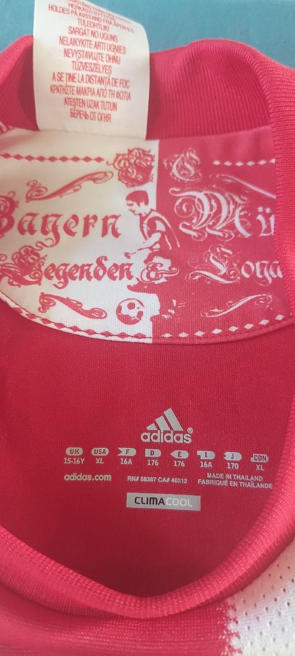 Bayern München Scarpe, pantaloni & magliette da ginnastica: FC Bayern München Trikot, Saison 2010/2011 – Usato da Liestal venduto da swary007 2